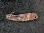 Peilis Spyderco Military G-10 Camo Made in Usa - nuotraukos Nr. 4