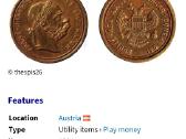 Žaislinis dukatas Austrija - nuotraukos Nr. 3