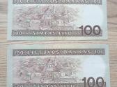 1991 m. 100 litų - nuotraukos Nr. 2