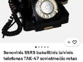Tarybinis bakelitinis laivo telefonas - nuotraukos Nr. 5