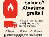 Greitas dujų balionų pristatymas Vilnius/vlnraj - nuotraukos Nr. 12