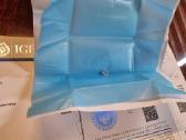 Deimantas (natūralus) 1,41ct su sertifikatu - nuotraukos Nr. 3