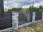 Skardinės tvoros - Žaliuzinė - Rombo - Polisadinė - nuotraukos Nr. 4