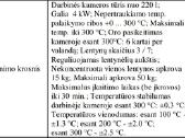 Žemos temperaturos krosnis Snol 220/300 4kw vienf. - nuotraukos Nr. 4