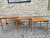 Vintažiniai mid century riešutmedžio staliukai - nuotraukos Nr. 4
