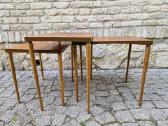 Vintažiniai mid century riešutmedžio staliukai - nuotraukos Nr. 15