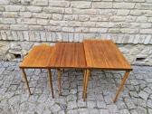 Vintažiniai mid century riešutmedžio staliukai - nuotraukos Nr. 23