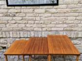 Vintažiniai mid century riešutmedžio staliukai - nuotraukos Nr. 24