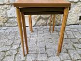 Vintažiniai mid century riešutmedžio staliukai - nuotraukos Nr. 30