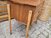 Vintažinis mid century rankdarbių staliukas - nuotraukos Nr. 14