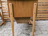 Vintažinis mid century rankdarbių staliukas - nuotraukos Nr. 16