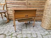 Vintažinis mid century rankdarbių staliukas - nuotraukos Nr. 21