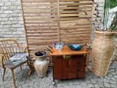 Vintažinis mid century tikmedžio servantas - nuotraukos Nr. 6