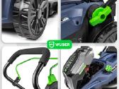40 V „wuber“ bešepetėlinė akumuliatorinė vejapjovė - nuotraukos Nr. 3