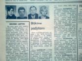Sovietinis sienlaikraštis " Tiesietis"1971 m. - nuotraukos Nr. 4