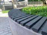 Betoniniai suoliukai, klombos, amfiteatro sienelės - nuotraukos Nr. 18