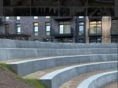 Betoniniai suoliukai, klombos, amfiteatro sienelės - nuotraukos Nr. 12