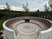 Betoniniai suoliukai, klombos, amfiteatro sienelės - nuotraukos Nr. 29