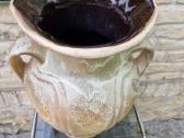 Vintažinė keramikinė rankų darbo vaza - nuotraukos Nr. 2