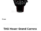 Tag Heuer Grand Carrera Calibre 17 Rs2 All black - nuotraukos Nr. 10