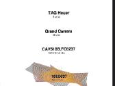 Tag Heuer Grand Carrera Calibre 17 Rs2 All black - nuotraukos Nr. 9