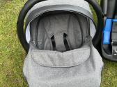 Puikios būklės Baby Merc Novis 3in1 vežimėlis - nuotraukos Nr. 7