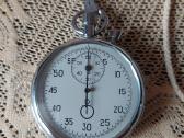 Ussr Mechaninis Chronometras Su Originaliu Dirželi - nuotraukos Nr. 2