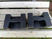 Svarmenys (svarsčiai) 2x20kg -60€ - nuotraukos Nr. 4