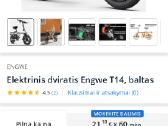 Naujas Elektrinis Dviratis - nuotraukos Nr. 4