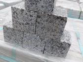 Granito trinklelės, šv. pilkos, 10x10x10 cm.