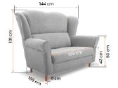 Sofa lova Loft, miegama, patalų dėžė - nuotraukos Nr. 13