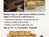 Minkštų baldų restauravimas, gamyba, pertraukimas - nuotraukos Nr. 2