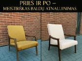 Minkštų baldų restauravimas, gamyba, pertraukimas - nuotraukos Nr. 3