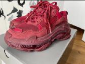 Burgundy Balenciaga sportbačiai - nuotraukos Nr. 2