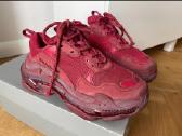 Burgundy Balenciaga sportbačiai - nuotraukos Nr. 6
