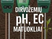 Dirvožemio Ph ir temperatūros matuoklis