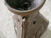 Žvakidė keramikinė rankų darbo - nuotraukos Nr. 5