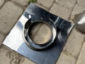 Kaminas D150 Inox su tvirtinimo plokste ir jungtim - nuotraukos Nr. 3
