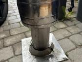 Kaminas D150 Inox su tvirtinimo plokste ir jungtim - nuotraukos Nr. 5