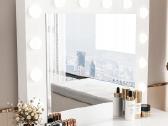 Kosmetinis staliukas su "LED" apšvietimu 12 lemp - nuotraukos Nr. 2
