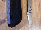 Lenktinis peilis Les George Vecp V3 Mid-tech