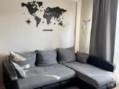 Minkštas kampas su miego funkcija sofa-lova