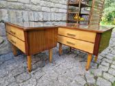 Vintažinės mid century miegamojo spintukės - nuotraukos Nr. 13