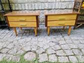 Vintažinės mid century miegamojo spintukės - nuotraukos Nr. 18