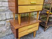 Vintažinės mid century miegamojo spintukės - nuotraukos Nr. 23