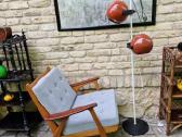 Vintažinis mid century bukmedžio fotelis - nuotraukos Nr. 26