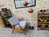 Vintažinis mid century bukmedžio fotelis - nuotraukos Nr. 30