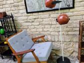 Vintažinis mid century bukmedžio fotelis - nuotraukos Nr. 31