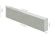 Granito bortai 100*8*20 cm - 13 Eur - nuotraukos Nr. 2