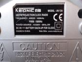 Ketonic Ab model AV-720 projection clock radio - nuotraukos Nr. 5